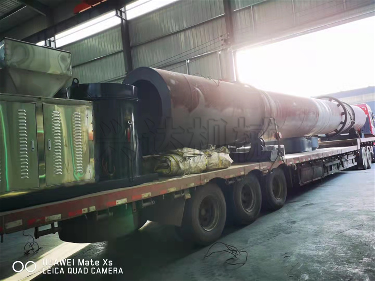 1.5米烘干機 發(fā)往湖南客戶現(xiàn)場