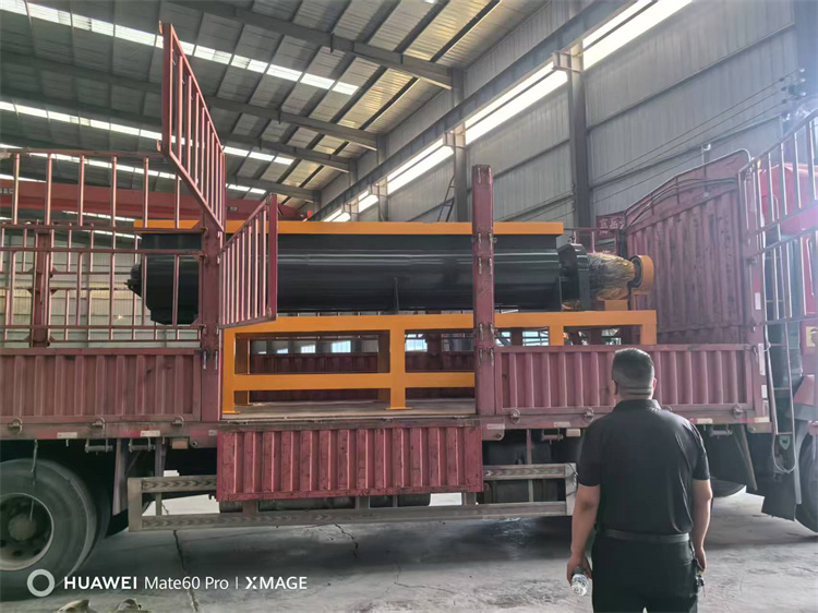 年產(chǎn)3萬雞糞有機肥生產(chǎn)線發(fā)貨現(xiàn)場